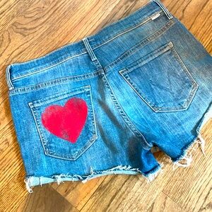 MOTHER denim shorts